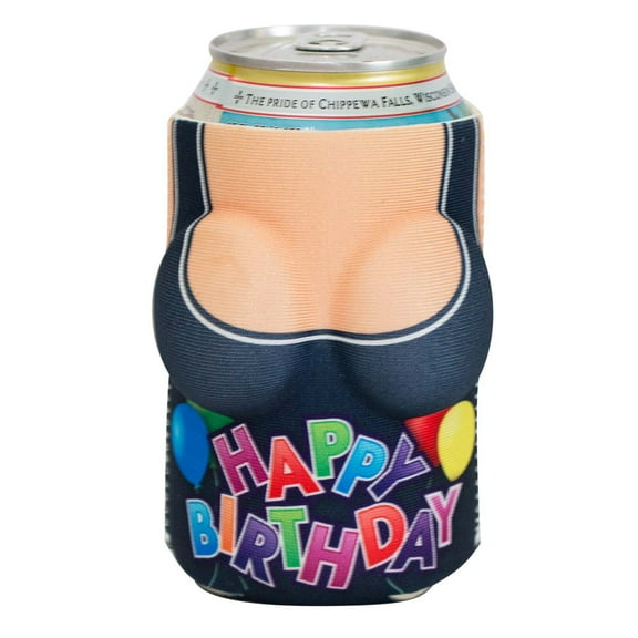 Boobzie Happy Birthday Boob Can Cooler