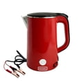 thumbnail image 1 of Solar kettle 12v dc large capacity 1.8L with battery clip for cooking., 1 of 5