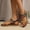 #0278-Black, variant on Xucatan Boho Beaded Sandals for Women, Elastic Ankle Strap Flat Shoes, Festival Summer Beach Walking Footwear Gift