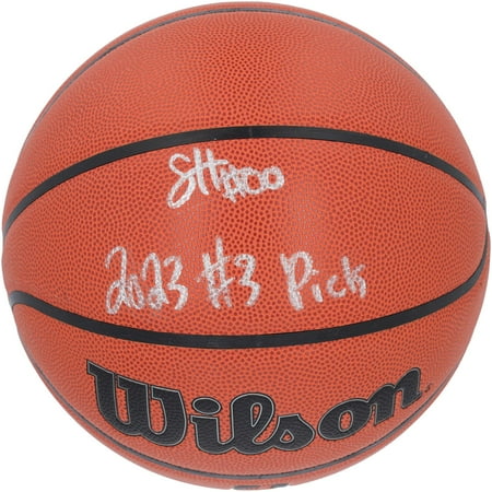 Sterling "Scoot" Henderson Portland Trail Blazers Autographed Wilson Authentic Series Indoor/Outdoor Basketball with "2023 #3 Pick" Inscription - Fanatics Authentic Certified