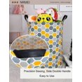 thumbnail image 4 of Round Stora Basket Laundry Basket Foldable Coating For Bed, 4 of 5