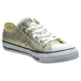 thumbnail image 2 of Converse Chuck Taylor All Star OX Unisex Shoes Light Gold/White153181f, 2 of 6