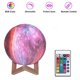 thumbnail image 1 of Luz de galaxia, luz de luna, luz nocturna para niños, lámpara de mesa novedosa, control remoto LED de 16 colores, impresión 3D, niños, amigos, amantes, cumpleaños, 1 of 5