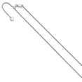 thumbnail image 2 of 925 Sterling Silver Rope Chain Styles Necklace Adjustable 1.4 mm D/C 30 inch, 2 of 6