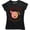 Black, variant on What Is The Difference Funny Cute Pig And Dog Face Printed Women's T-Shirt