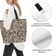 thumbnail image 3 of Balery Leopard Bolsa Tote Estilo Estético con Cremalleras, Bolsa de Hombro, Bolsa de Compras Grande y Plegable, 3 of 8