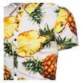 thumbnail image 2 of Camisa Piñas Outfit Slimfit Fiestas Msi Manga Corta, 2 of 2
