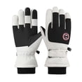 thumbnail image 1 of CSChome Gants de Ski 1 Paire, Fixation Réglable, Résistants à l'Eau, Coupe-Vent, Épais, Écran Tactile Chaud pour l'Hiver, 1 of 7