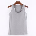 thumbnail image 5 of Womens Tank Tops- Women's Plain Solid Color Ribbed Racerback Tank Top Shirt Plus Sizes, 5 of 7