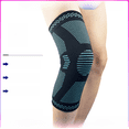 thumbnail image 1 of Rodilleras deportivas antideslizantes, elásticas y transpirables, para correr, baloncesto, deportivas, de nailon, de punto, 1 of 5