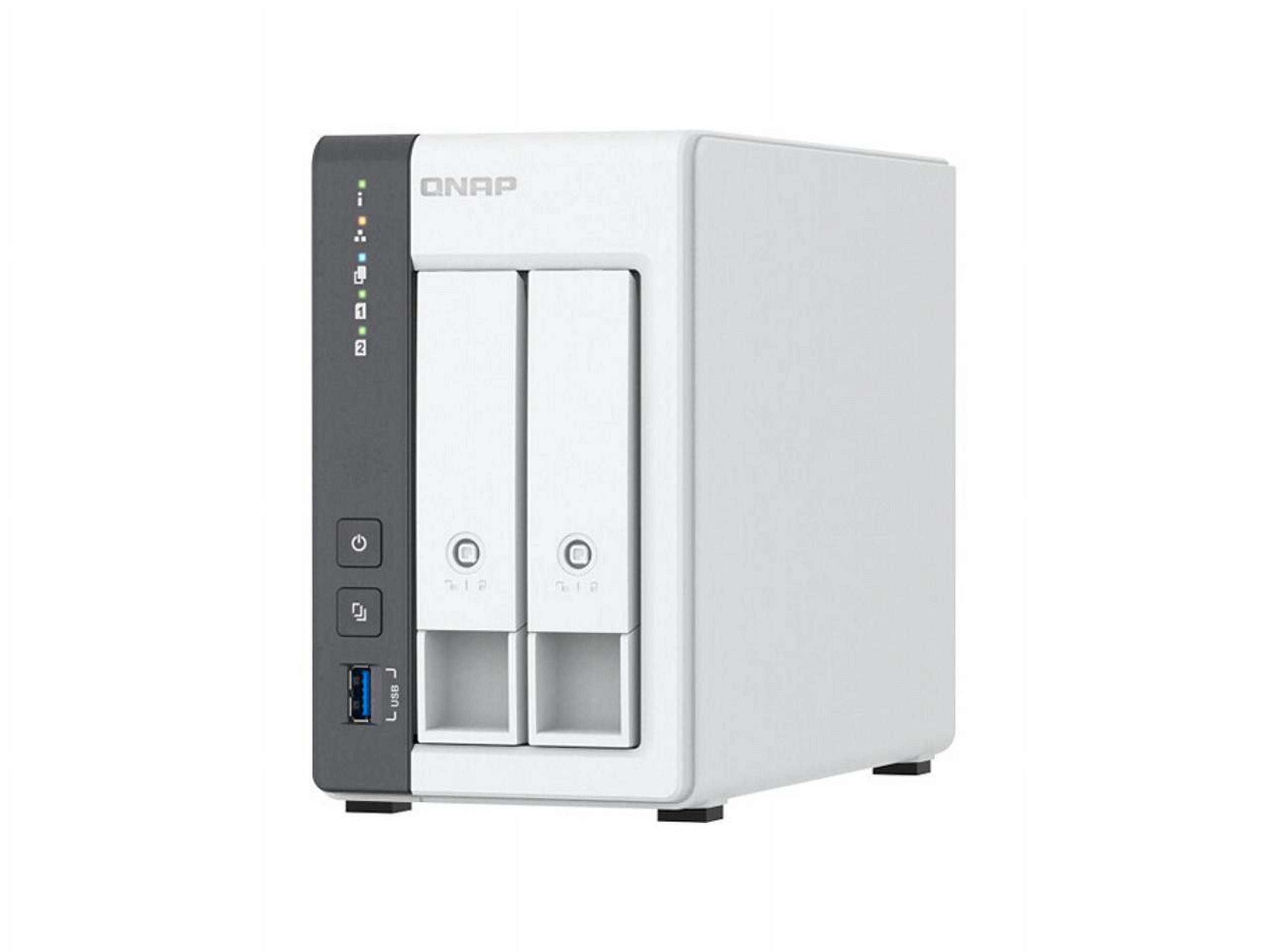 QNAP TS-216G 2-bay NAS 4GB RAM(未使用品) QNAP TS-216G 2-Bay NAS Enclosure, ARM Cortex-A55, 4GB RAM
