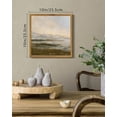 thumbnail image 6 of Drsoum Landscape Canvas Wall Art Vintage Dusk in The Forest Classic Paints Farmhouse Bathroom Office Decor 10x10in Natural Framed, 6 of 6