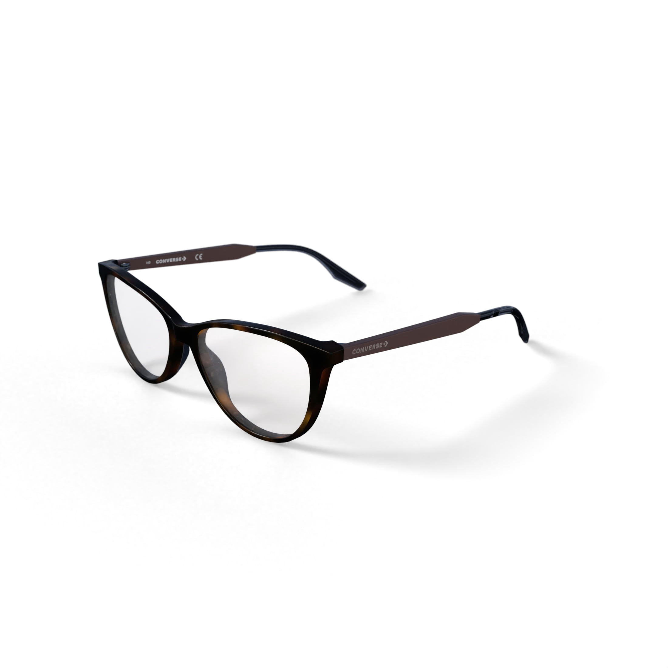 Converse Women's CV5004G Prescription Eyeglasses with Case, Brown Tortoise