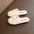 thumbnail image 4 of Kmdttou Toddler Shoes Baby Girls Cute Weave Hollow Out Non-slip Soft Sole Beach Roman Sandals Slippers on Clearance(Size:26-36), 4 of 6