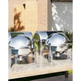 thumbnail image 2 of Ensemble Durable de Plats Ronds en Acier Inoxydable de 6 Qt – Réchaud de Buffet à Dessus Roulé avec Couvercle, Bac à Eau, Support et Porte-Carburant – Parfait pour Traiteur, Mariages, Fêtes – Usage Commercial – Rond 6 Qt, 2 of 7