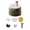 Gray, variant on Automatic Pet Water Fountain with Flowing Circulation System, 6-Piece Set, Gray, for Indoor Cats and Small Dogs