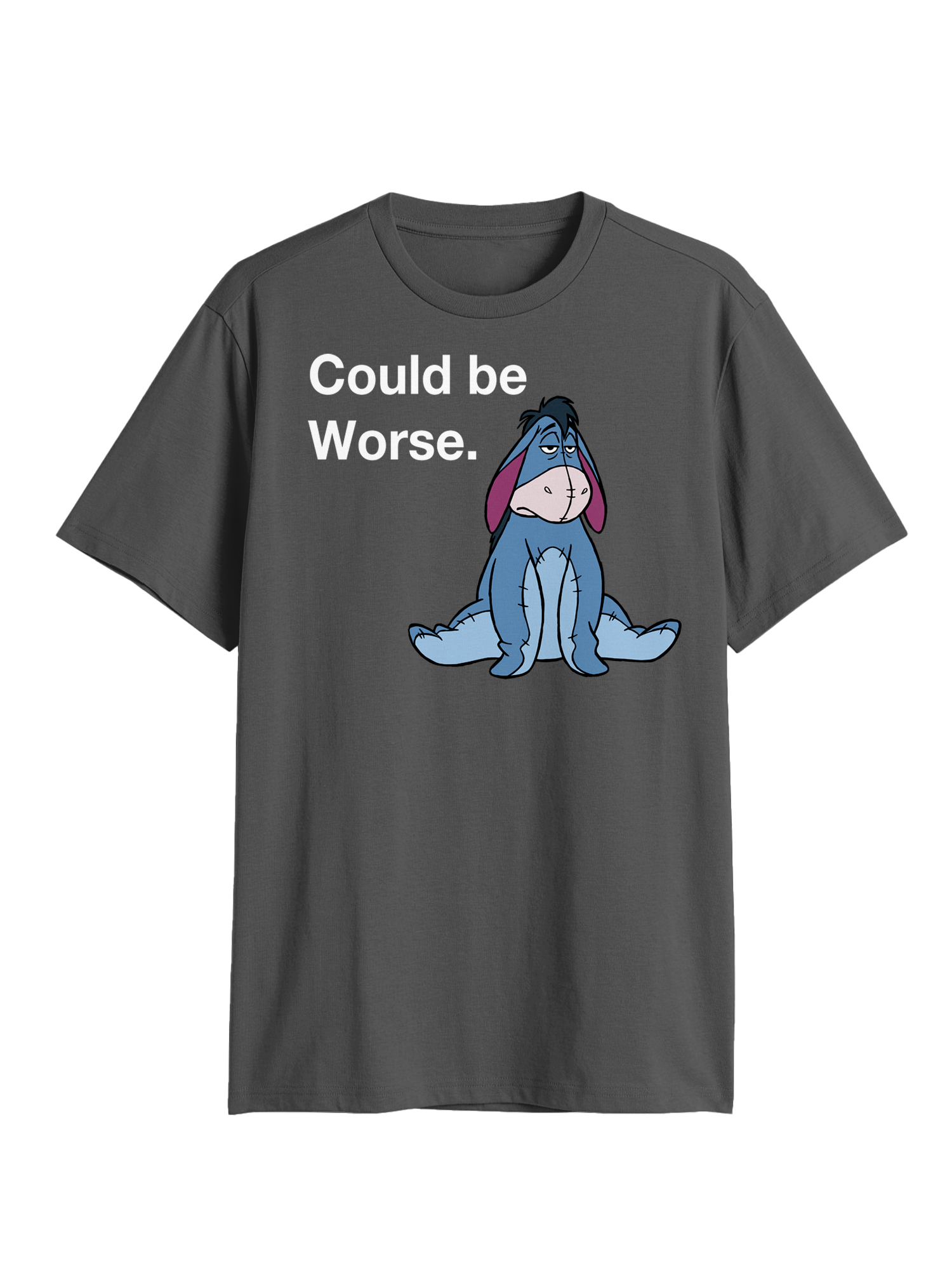 Winnie The Pooh, Men's & Big Men's Graphic Tee, Eeyore, Sizes S-3XL