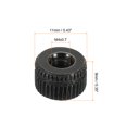 thumbnail image 2 of Uxcell M4 Acorn Cap Nut Bolt Cover Screw Caps Insert Female Thread Knurled Shiny Black 25 Pack, 2 of 6