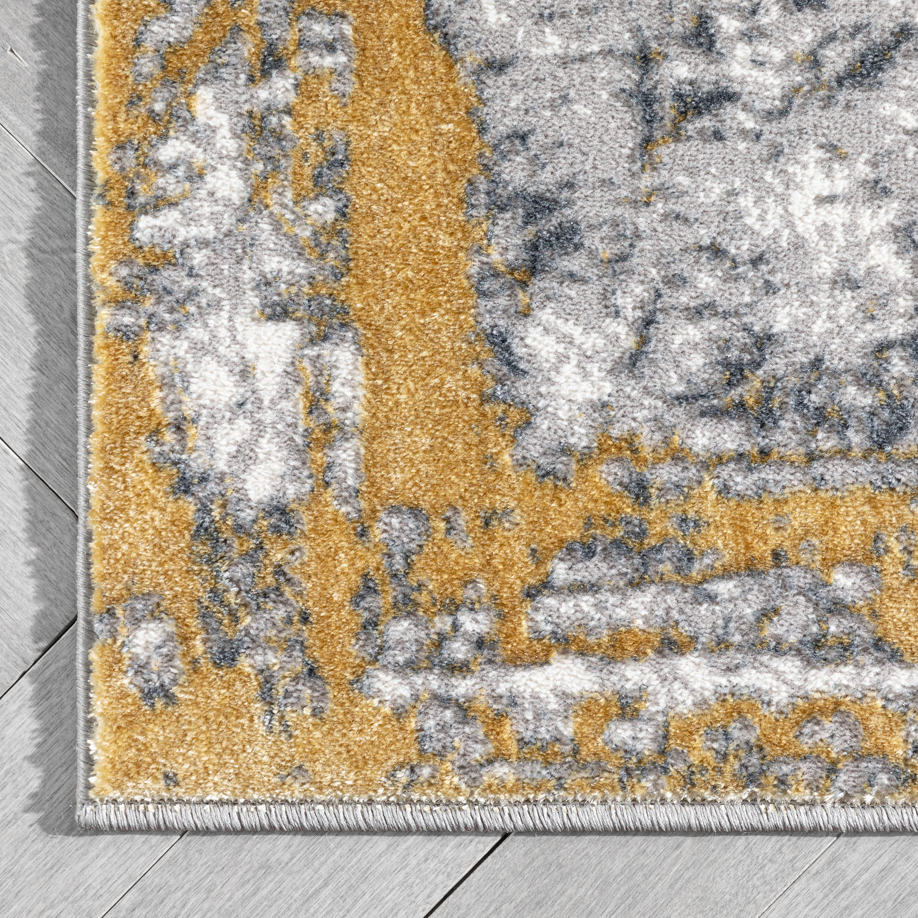 Well Woven Cairo Oriental Area Rug, 7.83' x 9.83', Glam, Soft Rug, Globally Inspired Patterns, Serged Edges For Longer Lasting Rug