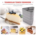thumbnail image 6 of 6-Pack 3.15 Inch Perforated Triangle Tart Rings - 430 Stainless Steel Non-Stick Pastry Molds for Baking, Fruit Pie Crust & Mousse Cake Tools, 6 of 9