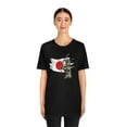 thumbnail image 3 of Samurai With Japan Flag T-Shirt, 3 of 9