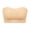 A1 Beige, variant on Luysn Seamless Strapless Bra for Women No Show Bra Invisible Bralette No Underwire Lightly Lined Bra Jelly Bra Comfortable Bra Tube Top Bralette Bandeau Bra Padded Push Up Bra Beige L