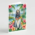 thumbnail image 4 of American Bulldog Luau Greeting Cards Pack of 8 7 in x 5 in, 4 of 29