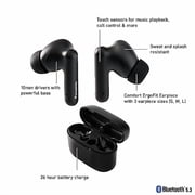 Panasonic RZ-BT110 In-Ear Wireless Earbuds with Charging Case, Black