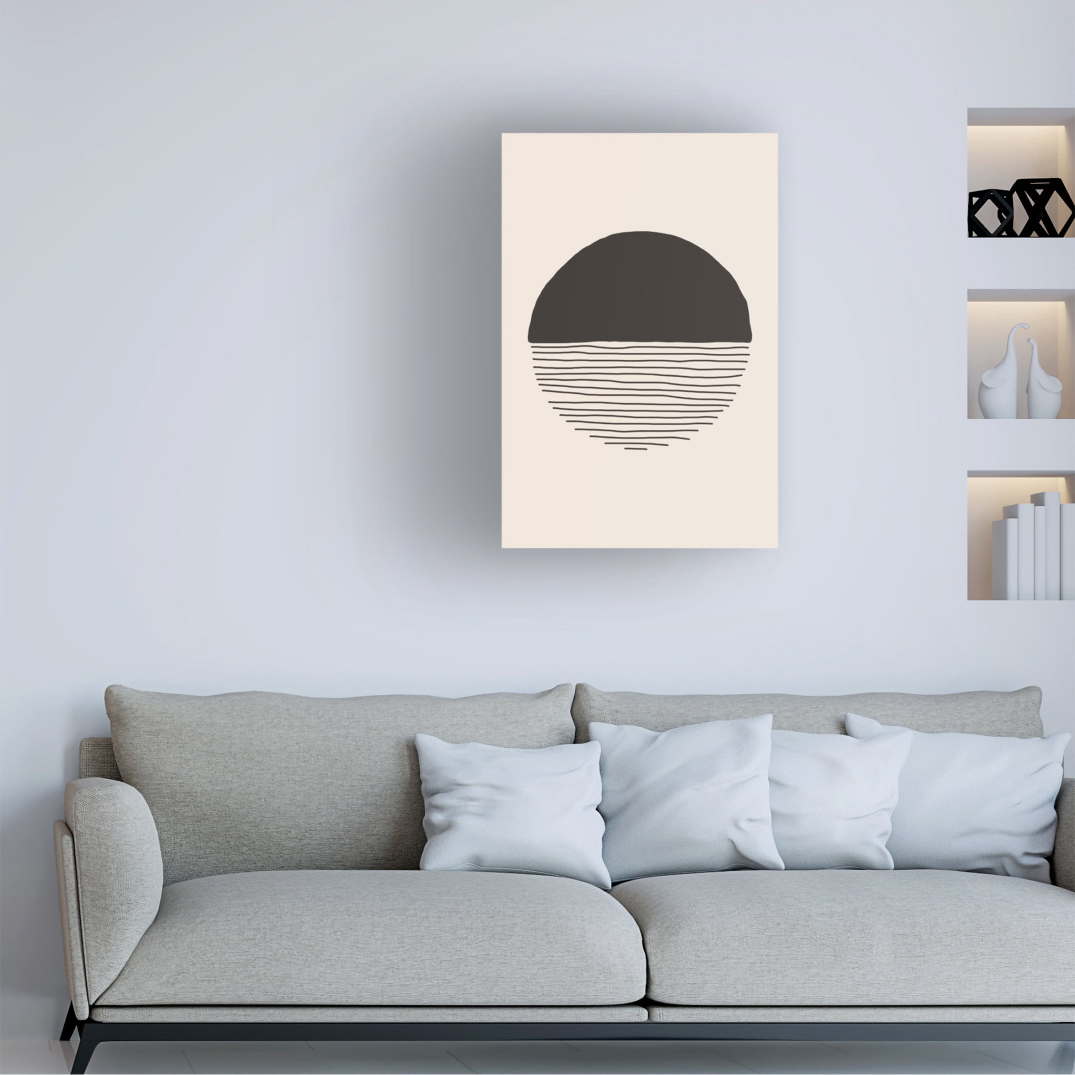 Trademark Fine Art jay stanley Minimal Design Set 15 Canvas Wall Art