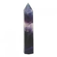 thumbnail image 2 of Crystal Quartz,Single Pointed Coloful Fluorite Crystal Pillar Healing Crystal Reliable and Durable, 2 of 12