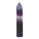 thumbnail image 4 of ZPSHYD Varitas de Cristal curativo, 2,76 Pulgadas, Pilar de Cristal de fluorita Colorido de Punta única, meditación curativa, Terapia de meditación Reiki Chakra de 6 facetas(ZZ0199（6.1-6.4cm）), 4 of 5