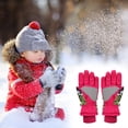 thumbnail image 1 of Xihbxyly Artículos para Mujeres Por Menos de 10 Dólares. Guantees de Esquí para Niños Forro Cálido de Invierno Nieve a Prueba de Viento Frío, 1 of 7