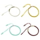thumbnail image 1 of 4 pulseras tejidas de cuerda de la suerte, pulseras ajustables, para mujeres y adolescentes, 1 of 5