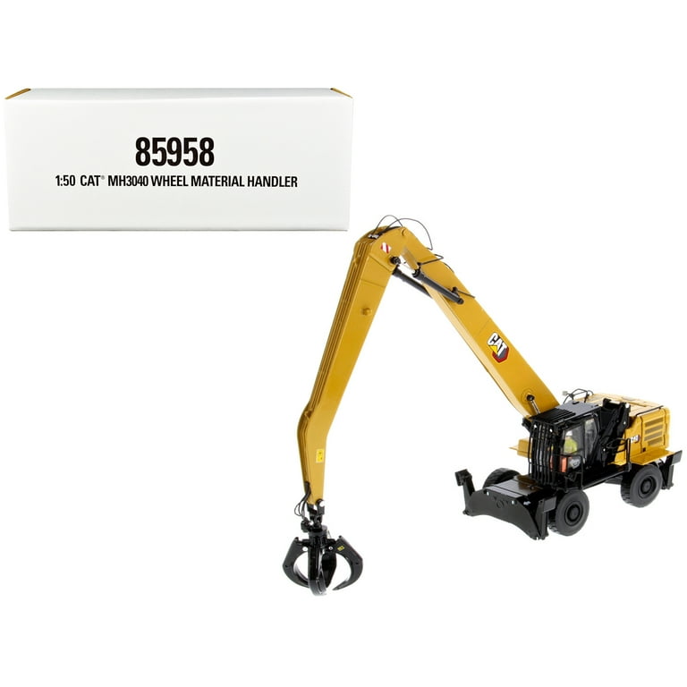 CAT MH3040 ホイール式マテリアルハンドラー(1/50) ミニチュア 1:50 Cat MH3040 Material Handler — Motor City Classics