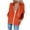 Orange, variant on Lindreshi Zip up Hoodies for Women Fashion Women Casual Hooded Slim Zipper Fleece Sweater Coat