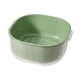 thumbnail image 3 of Colador de cocina Macarena Cesta de drenaje desmontable medio verde, 3 of 8