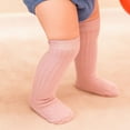 thumbnail image 2 of Wangsaura Baby Monochrome Socks Skin Friendly Knee High Soft Stockings, 2 of 4