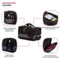 thumbnail image 3 of Bolso Duffle SwissGear Apex para Viaje y Gimnasio 29x51x23 cm, 3 of 8