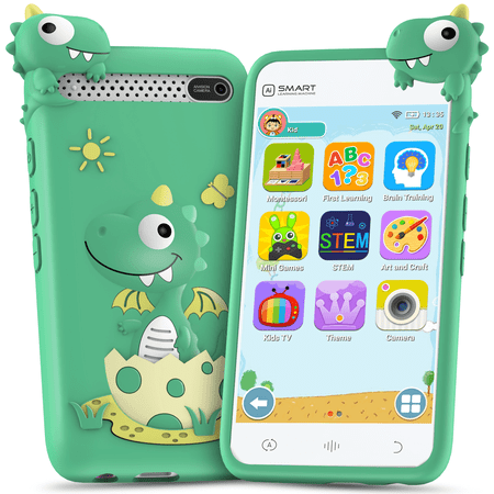 Kids Smart Phone Gifts for Boys and Girls, 3.97" Touchscreen Kids Toy Phone, Kids Cell Phone with 210+ Learning Games and 190+ Drawing, Toys for Birthday Christmas and Back-to-School Gifts