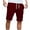Wine, variant on Hvyesh Sweat Shorts for Men Big and Tall Workout Gym Lounge Jogger Athletic Shorts 5"Inch Inseam Drawstring Elastic Waist Shorts