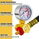 thumbnail image 2 of 4 ManóMetros PresióN Aire de 0 a 200 Psi,ConexióN Macho NPT 1/8 Pulgadas,ManóMetro de Aire de Montaje Lateral Inferior,ManóMetro de Compresor Aire con Dial 1,57 Pulgadas, 2 of 5