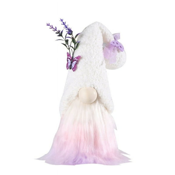 ZPAQI Lavender Gnomes Plush Faceless-Doll Valentines Day Decoration Swedish Tomtes