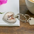 thumbnail image 3 of Corgi Dog Breed Heart Love Metal Keychain Key Chain Ring, 3 of 5