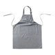 thumbnail image 1 of Delantal de chef Macarena Con pechera ajustable para hornear gris, 1 of 8