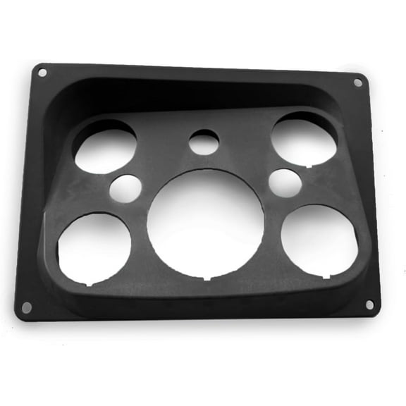 Dashboard Instrument Panel, Compatible with All Military Humvee- NATO Black