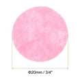 thumbnail image 2 of REGALWOVEN Round Felt Circles for Crafts, Non-Woven Fabric Pads for DIY Projects Pink 20mm, 2 of 6