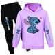 thumbnail image 1 of 7-14 años Lilo & Stitch Conjunto de chándal para niños Sudadera con capucha Conjunto de pantalones Ropa deportiva Regalo, 1 of 2