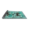 thumbnail image 2 of Ahgly Company Indoor Square Persian Light Blue Traditional Area Rugs, 3' Square, 2 of 4