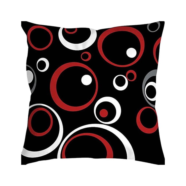 ZheElen Taie d'Oreiller Résistante aux Rides en Polyester pour Canapé Housse de Coussin Décorative Durable et Facile d'Entretien W00812