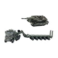 thumbnail image 2 of Miniatura Tanque Modelo Kit de Vehículo Blindado Transportador Bloques de Construcción Material Pp Función de Ensamblaje Adecuado para Colección Exhibición en Mesa Verde, 2 of 8